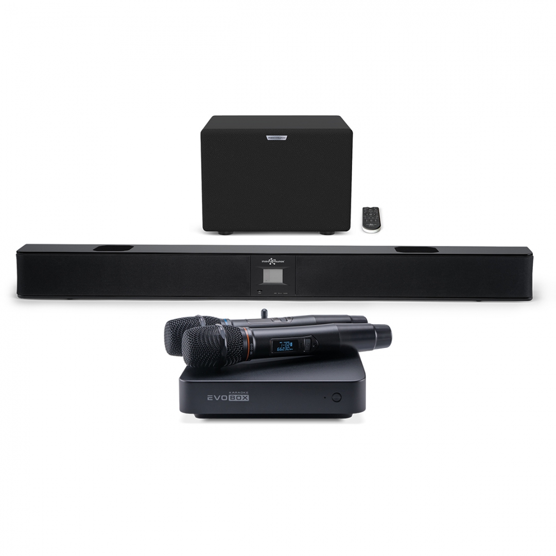 караоке-комплект EVOBOX Plus + EvoSound Bar (саундбар с караоке) в Арзамасе