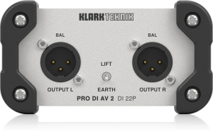 Klark Teknik DI 22P пассивный стерео директ-бокс в Арзамасе