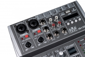 SVS Audiotechnik mixers AM-4 DSP Аналоговый микшерный пульт, 4-канала в Арзамасе